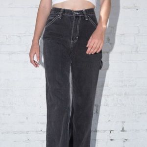 brandy melville black crispina jeans